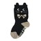 Wrapables Peek A Boo Animal Non-Skid Toddler Socks (Set of 6), Zoo Animals Small